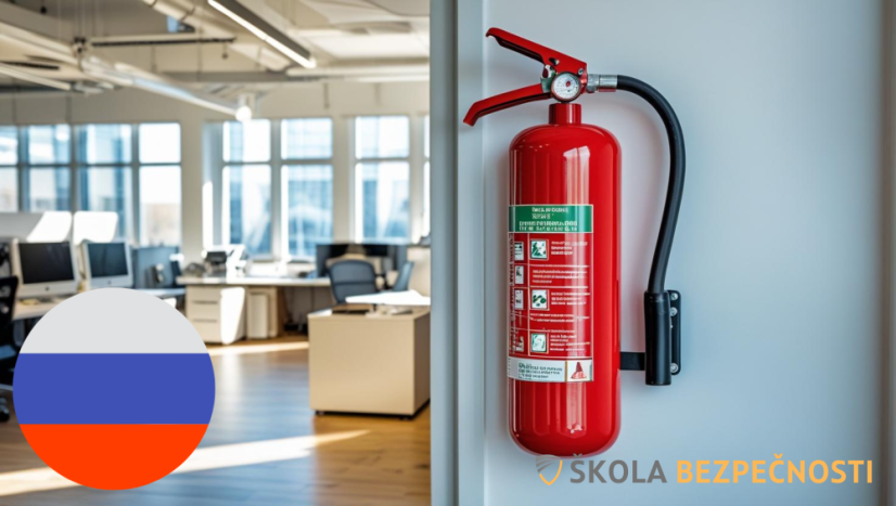 Balík školení BOZP a OPP - ruský jazyk - Обучение по охране труда и технике безопасности i Обучение по пожарной безопасности